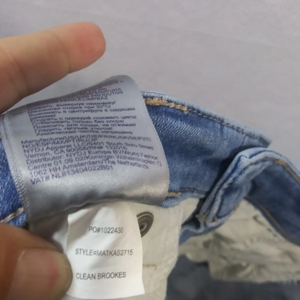 NYDJ Ami High Waist Skinny Jeans Clean Brookes Size 16 - Image 9