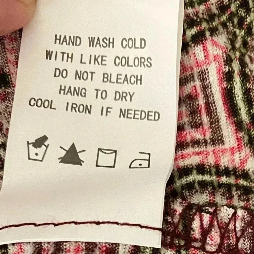 🆕 Boho Multi-prints Flowy Babydoll Top L🆕 - Image 10