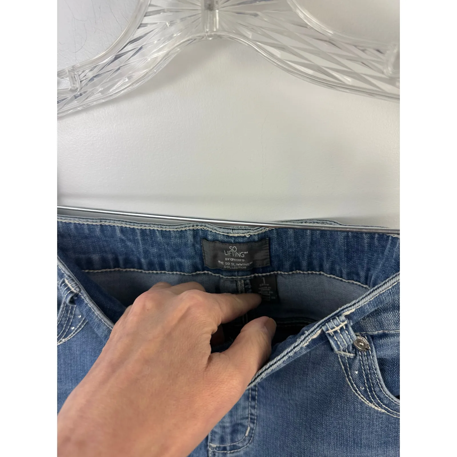 Cute Chico Jeans Size 1 Blue - Image 5