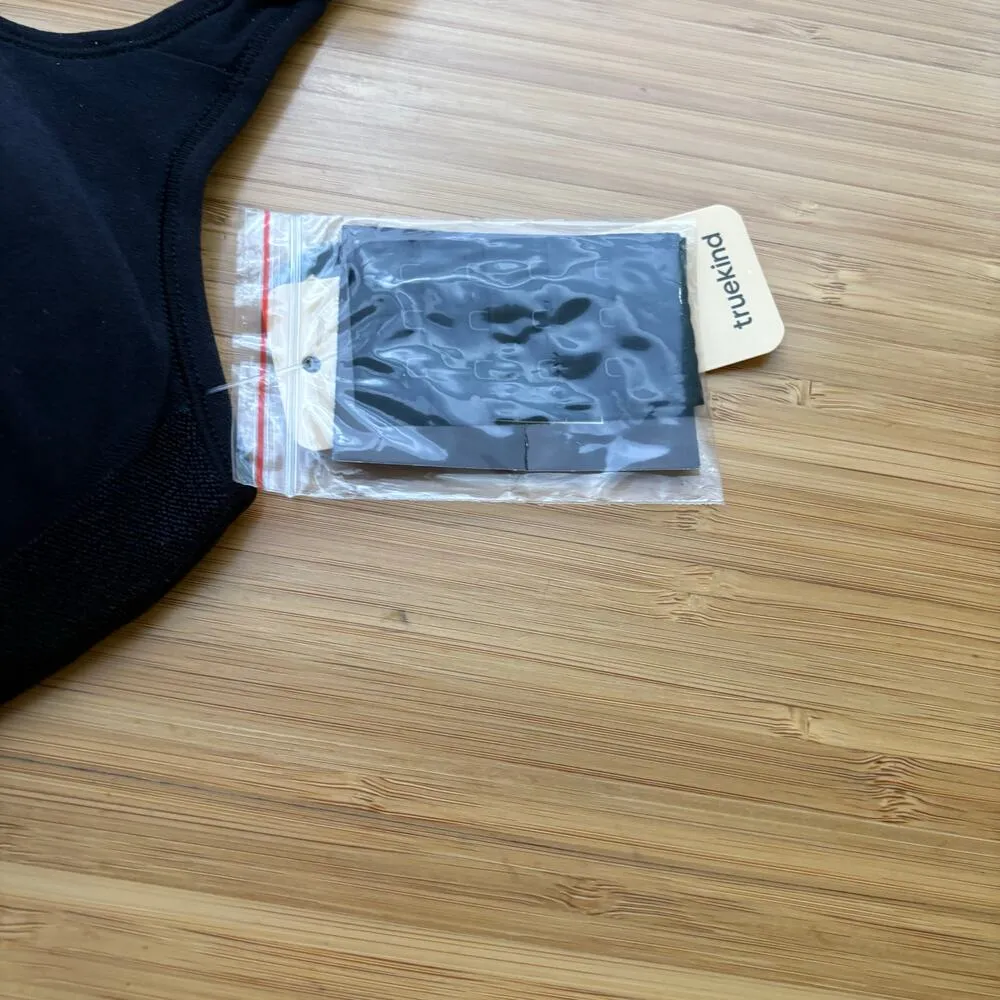 Shapermint Truekind Medium Black Daily Comfort Wireless Shaper Bra 10022 Extend - Image 5