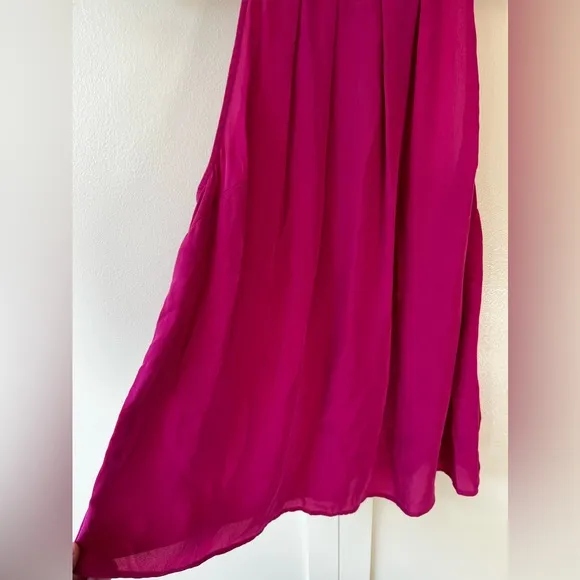 Joie Pink Women’s 100% silk fantina pink‎ tank top Size Small - Image 4