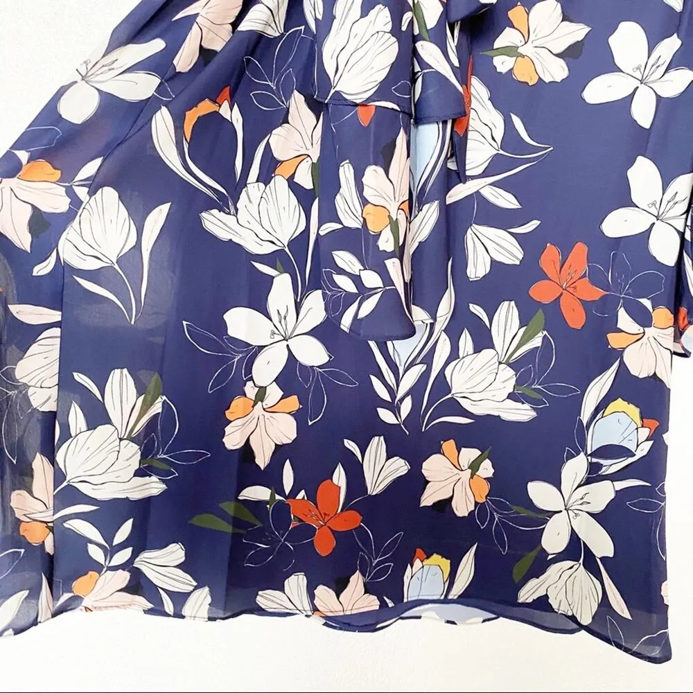 Parker NYC Cold Shoulder Moondance Dress Size Medium - Image 5