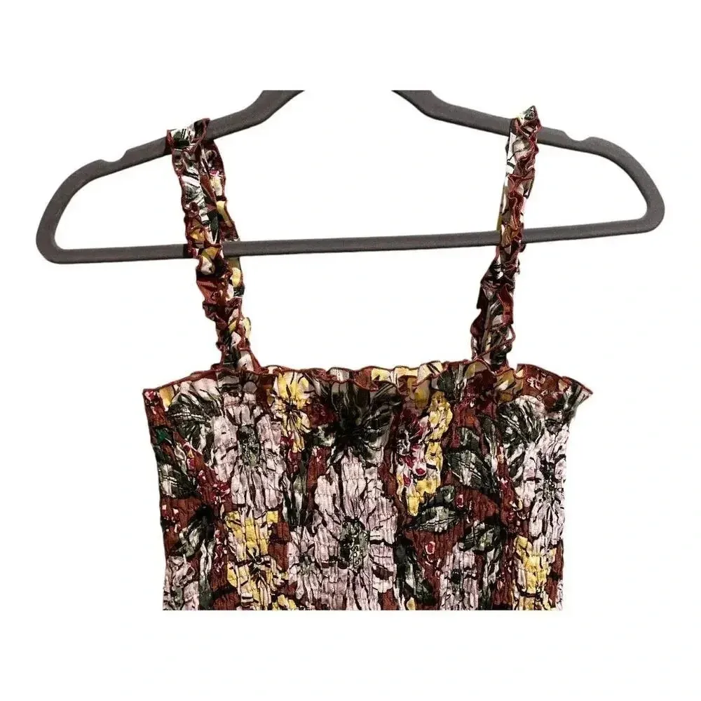 NWOT Faithful The Brand Floral Dress 100% Linen‎ | Size 4 - Image 3