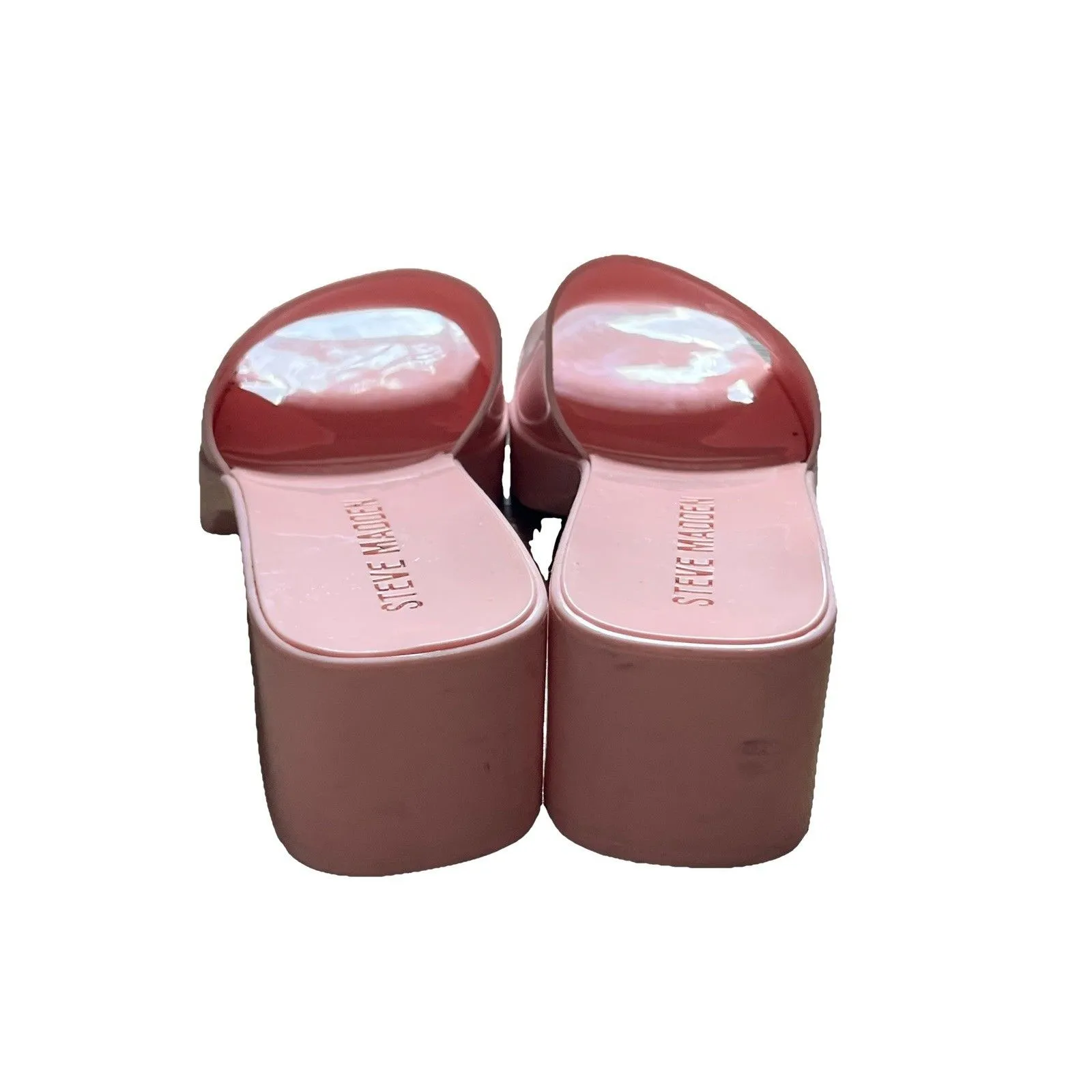 Steve Madden Harlin Slip-On Heeled Sandal (Women's) - Pink - Sz 6M - Image 7