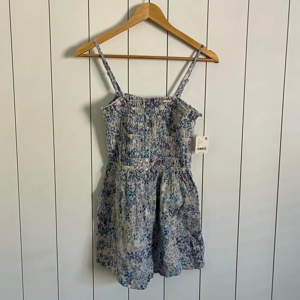 Free People Sammi Floral Romper - Image 3