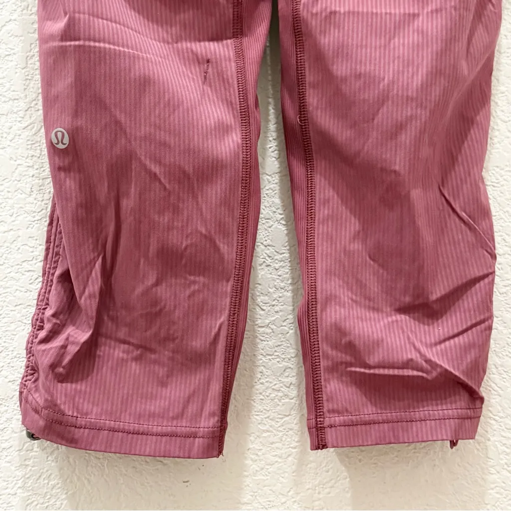 LULULEMON Dance Studio Crop 25” in Misty Merlot Size 4 - Image 13