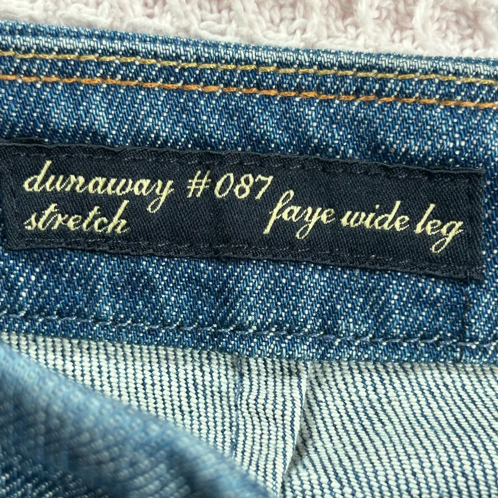 Citizens of Humanity Y2K low rise Faye wide-leg  flare medium wash jeans size 25 - Image 3