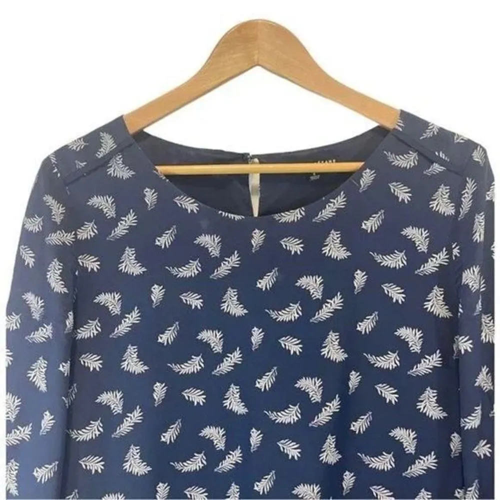 ✨Madewell et Sézane® Silk Anna Drop-Waist Dress in Leaf Print✨ - Image 7