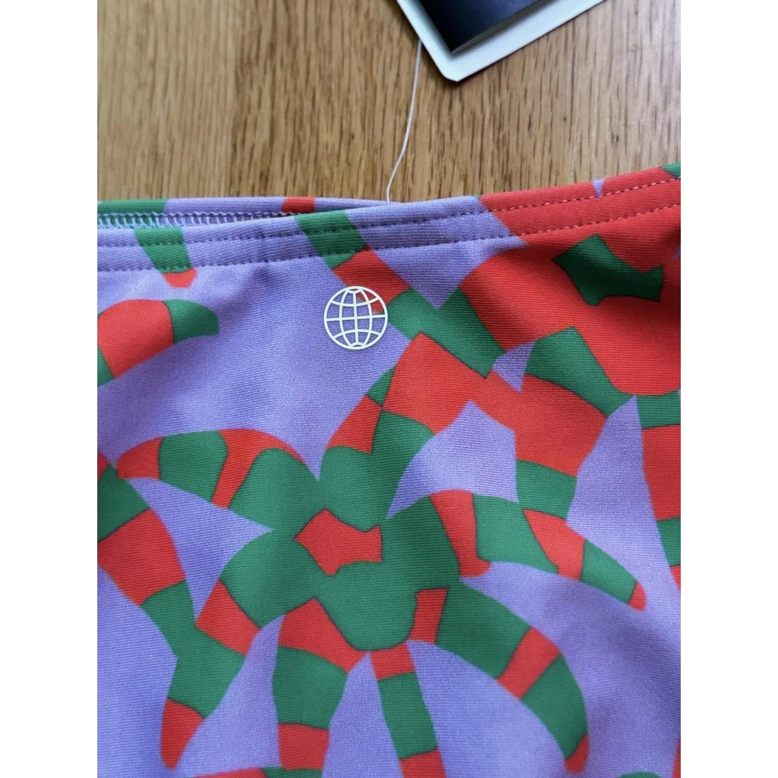 Adidas Farm Rio Women's Multicolor Two Piece Bikini Swimsuit Purple Size S NWT - Image 9