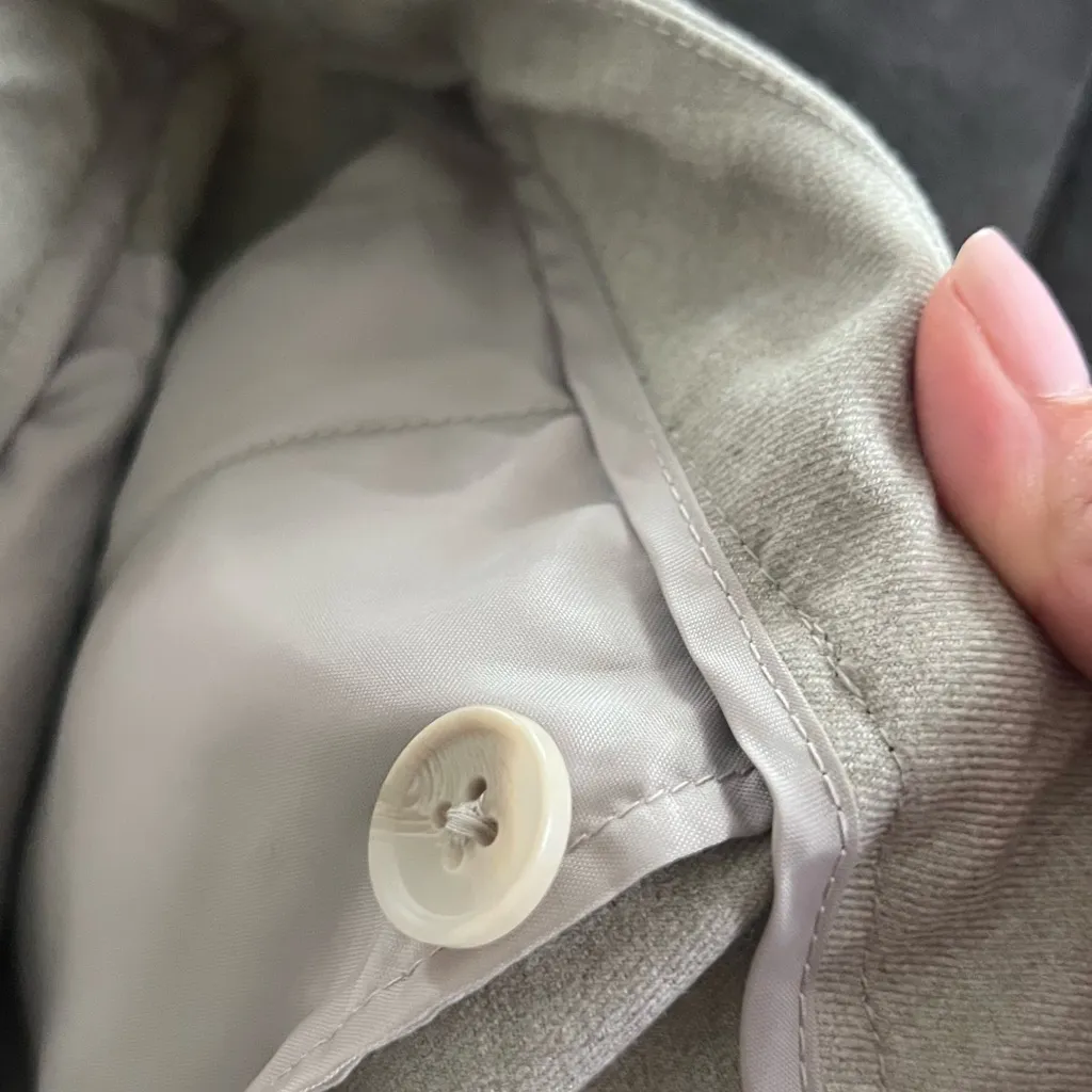 Coldwater Creek Natural Fit Pants Size 14 – Stretch Flannel Bootcut Trousers,Tan - Image 9