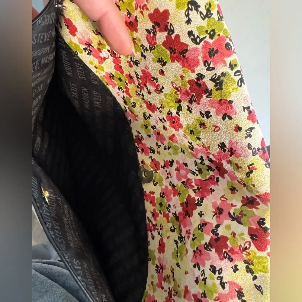 Steve Madden Floral Print Purse - Image 8