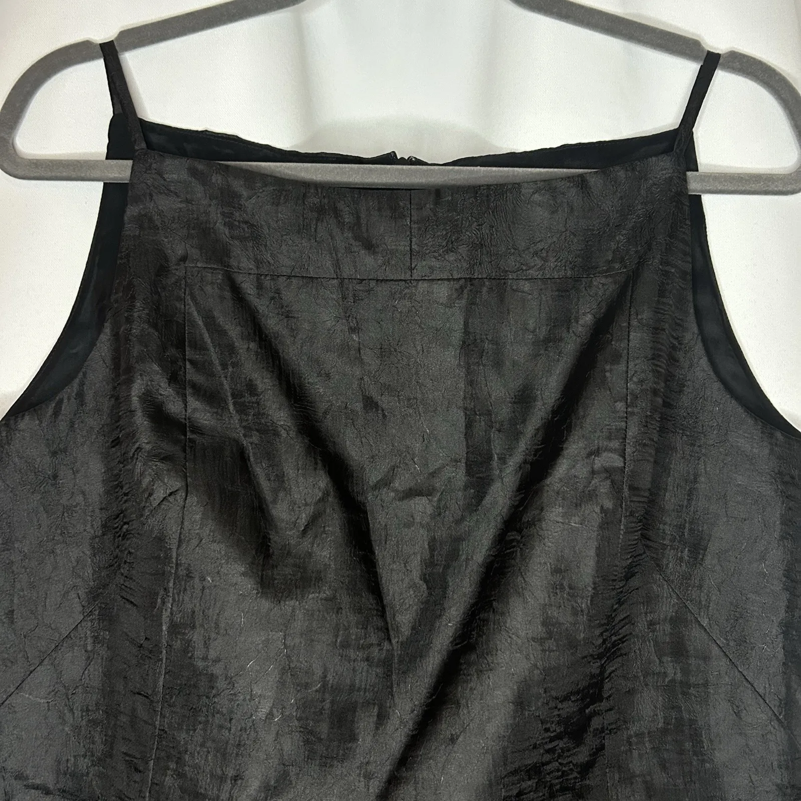 Visage Royal Women's‎ Size 14 Black Sleeveless Tank Zip Back Formal Made In USA - Image 3