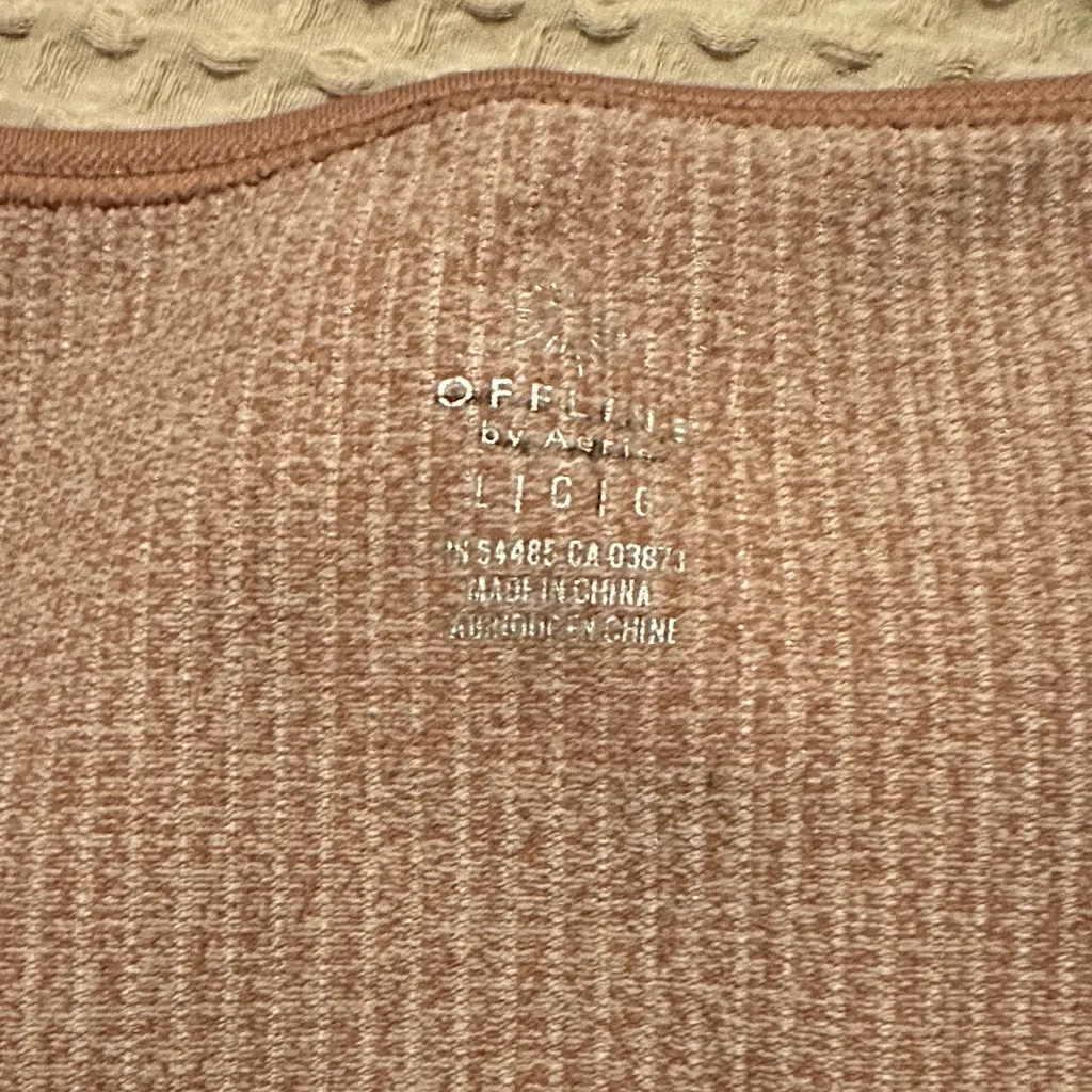 Brown Women's Athletic Crop Top Size undefined - Image 4