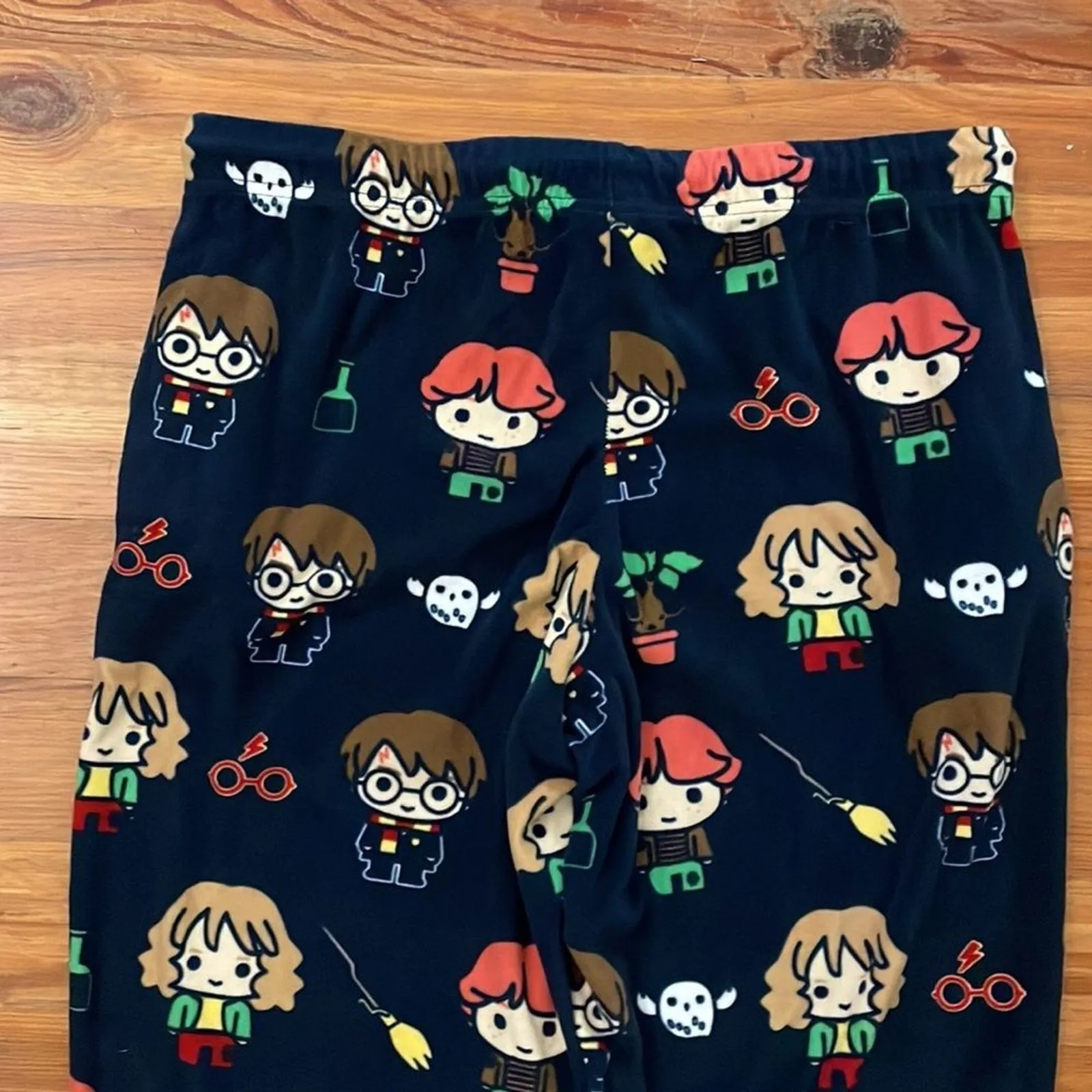 Harry Potter Blue Cove Pajama Jogger Bottoms Womens Size Medium (8 - Image 15