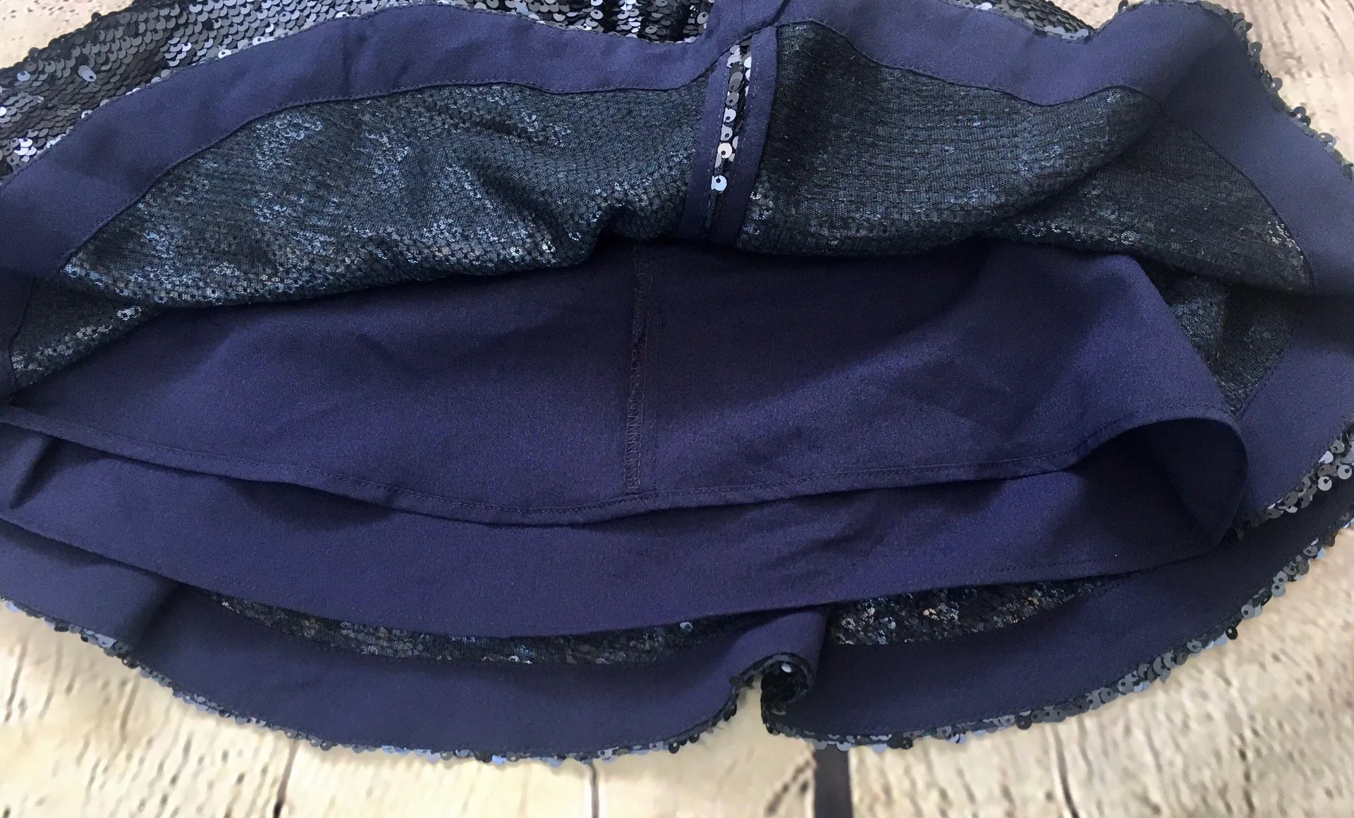 Navy Sequin Top - Image 6