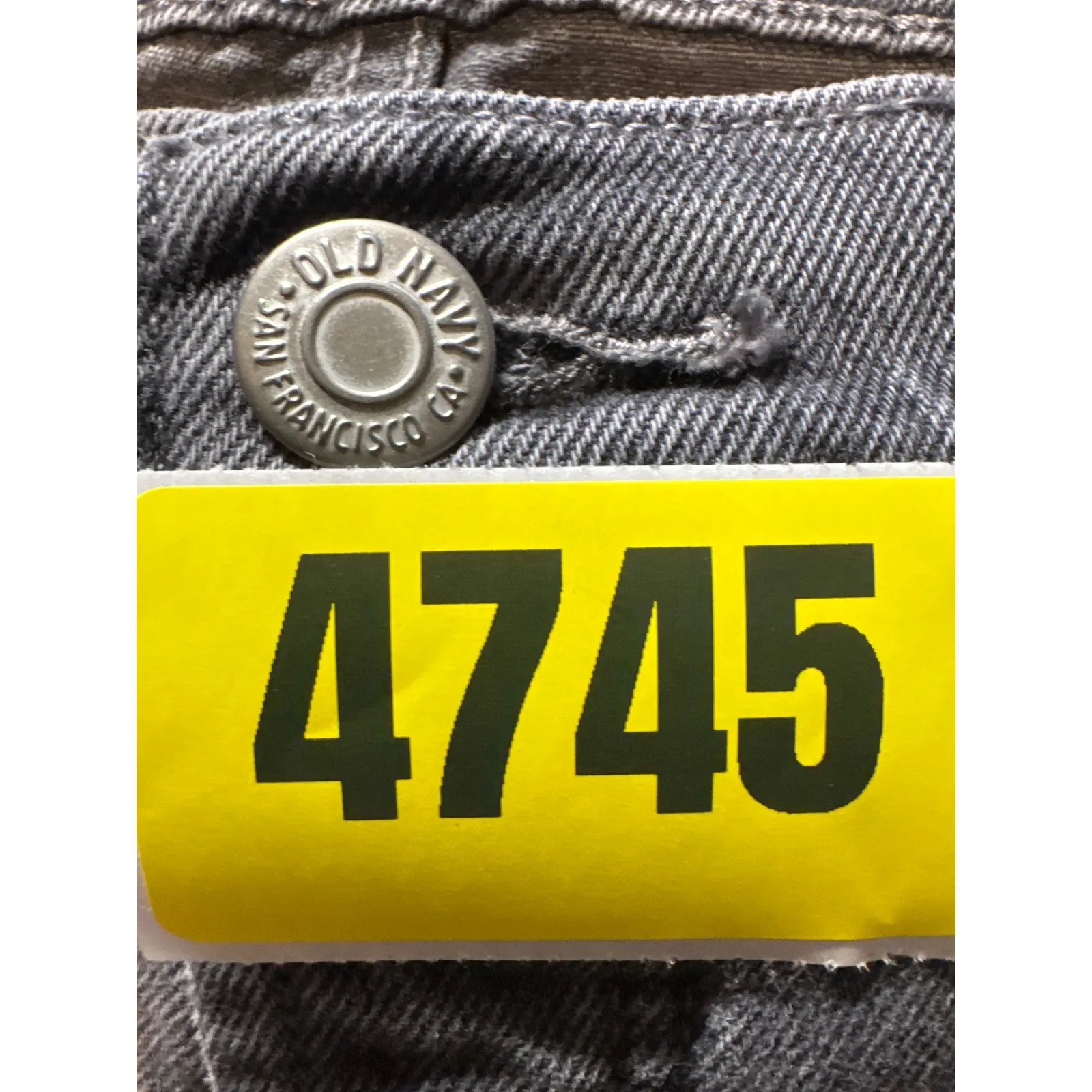 Old Navy Womens Jeans Size 14 High-Rise Slouchy Straight Leg Secret Slim - Image 11