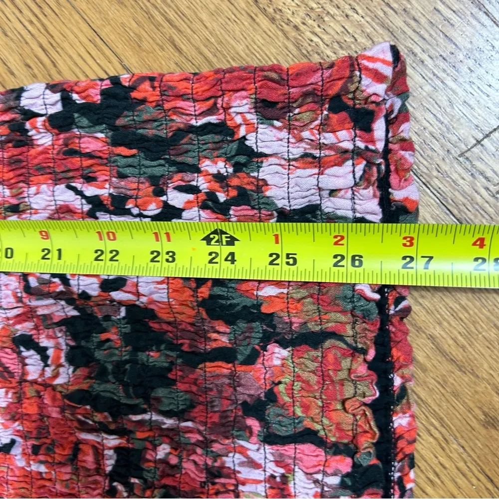 Free People | Wren Smocked Floral Off Shoulder Mini Dress Size XS - Image 15