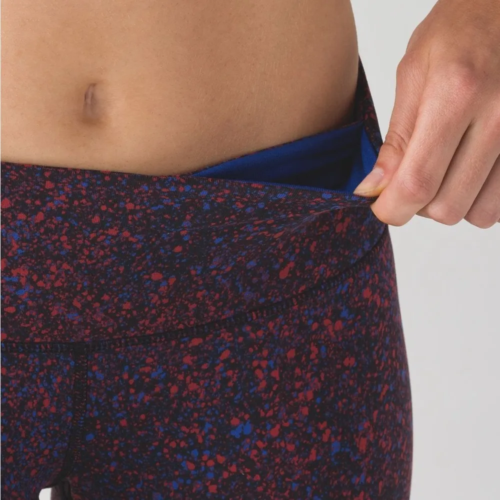Lululemon Wunder Under Pant III
Splatter Prep Red Sapphire Blue - Image 6