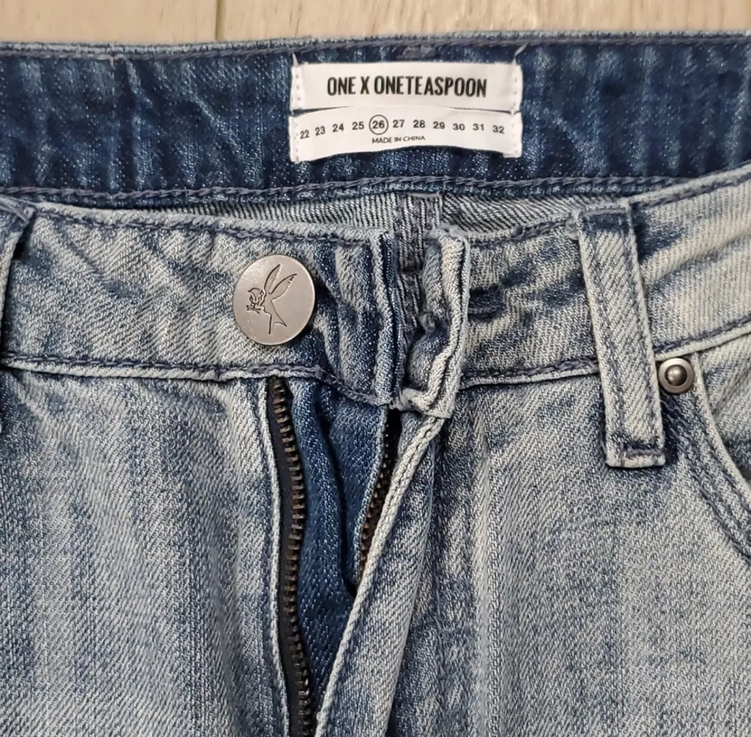 One Teaspoon  Slim Hamptons Freebirds High Rise Jeans - Image 8