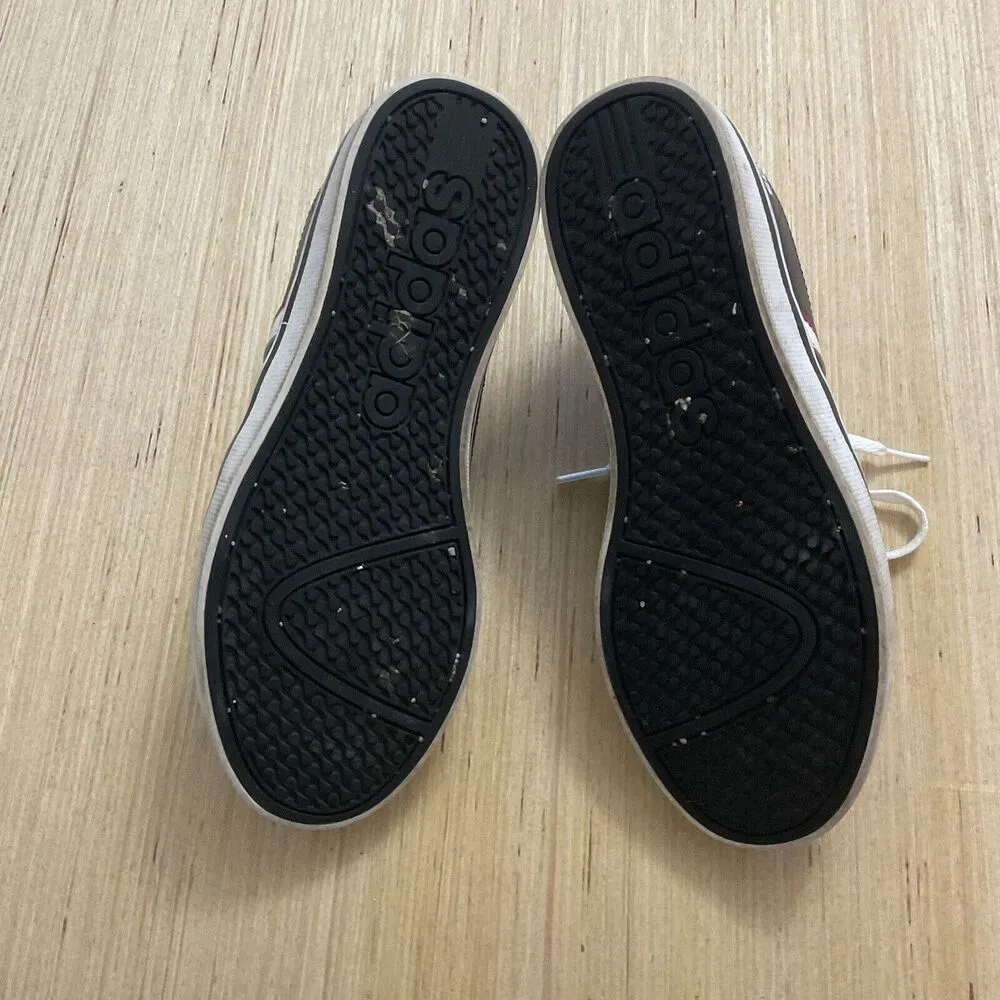 Adidas Leather Lace-Up Sneakers (753001) Black Pink  Womens Size 7M - Image 5