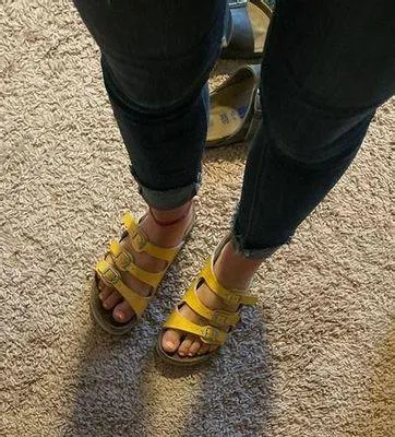 Birkenstock Mustard Yellow Arizona - Image 3
