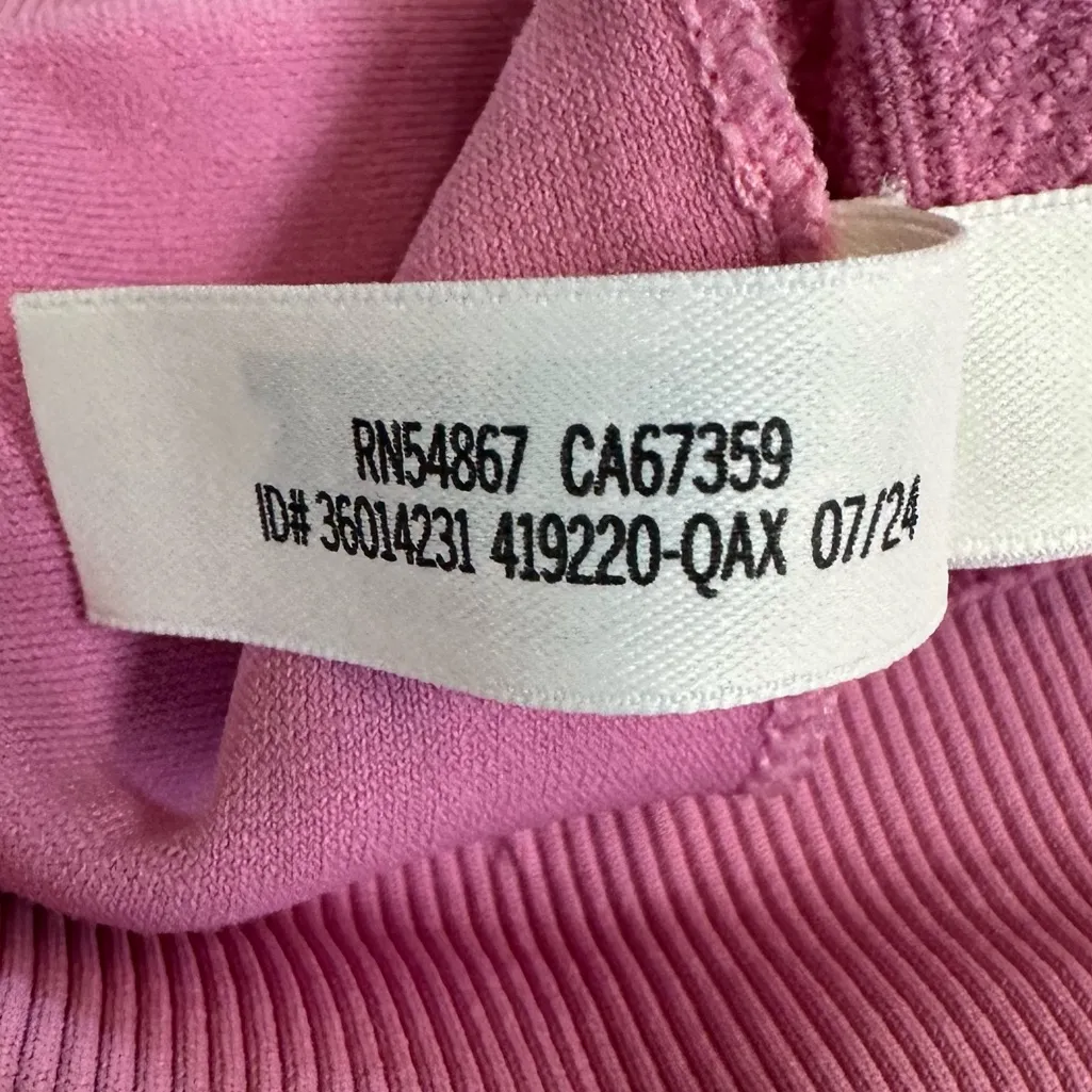 PINK Seamless Cable Plunge Sports Bra Sz XXL - Image 8