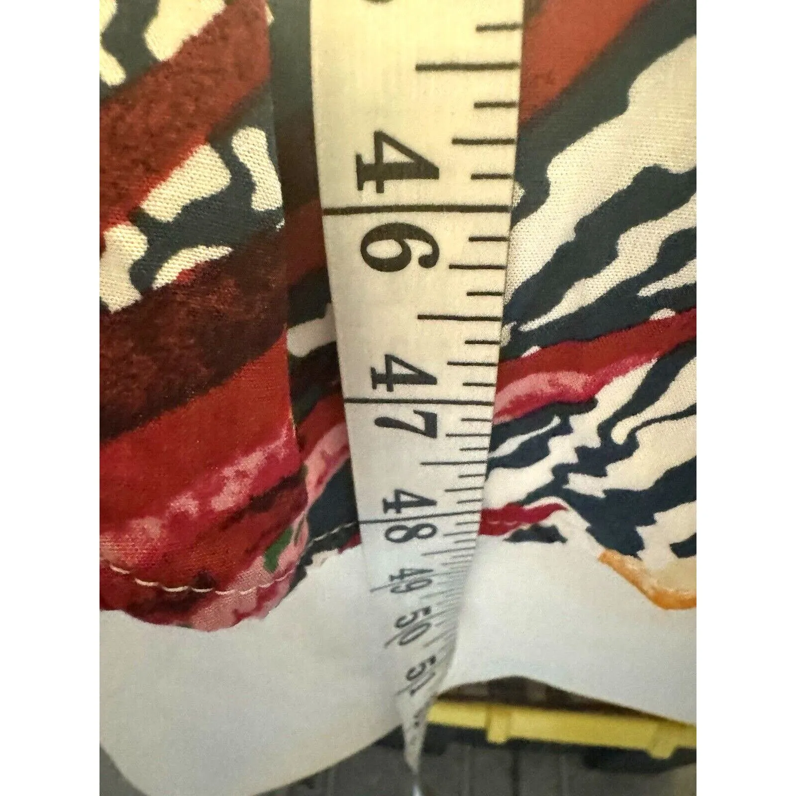 Pano Womens Romper Jumpsuit Sz Large Floral Tropical Vacation Hawaiian Travel - Image 13