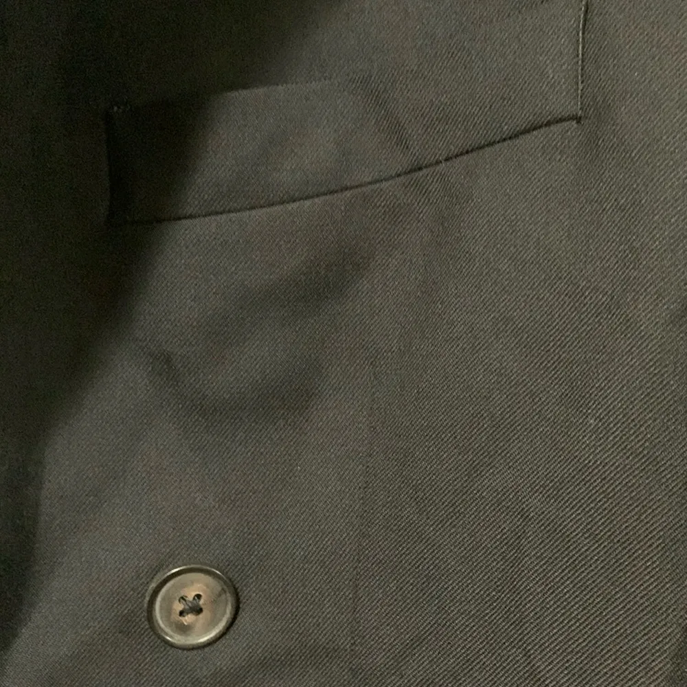 Paul Smith Soho Fit black woman blazer size 38R/48R 100% wool made in Italy - Image 4