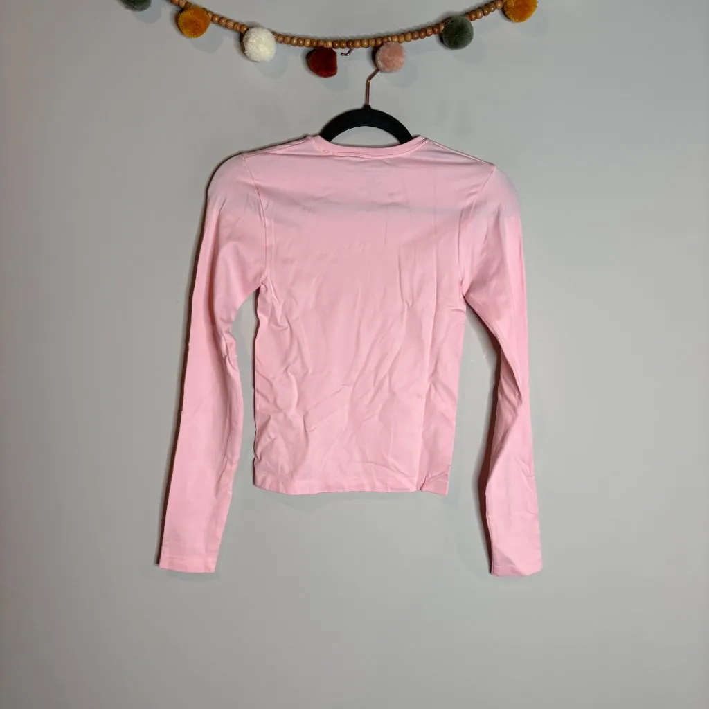 Juicy Couture pastel pink rhinestone embellished top - Image 4