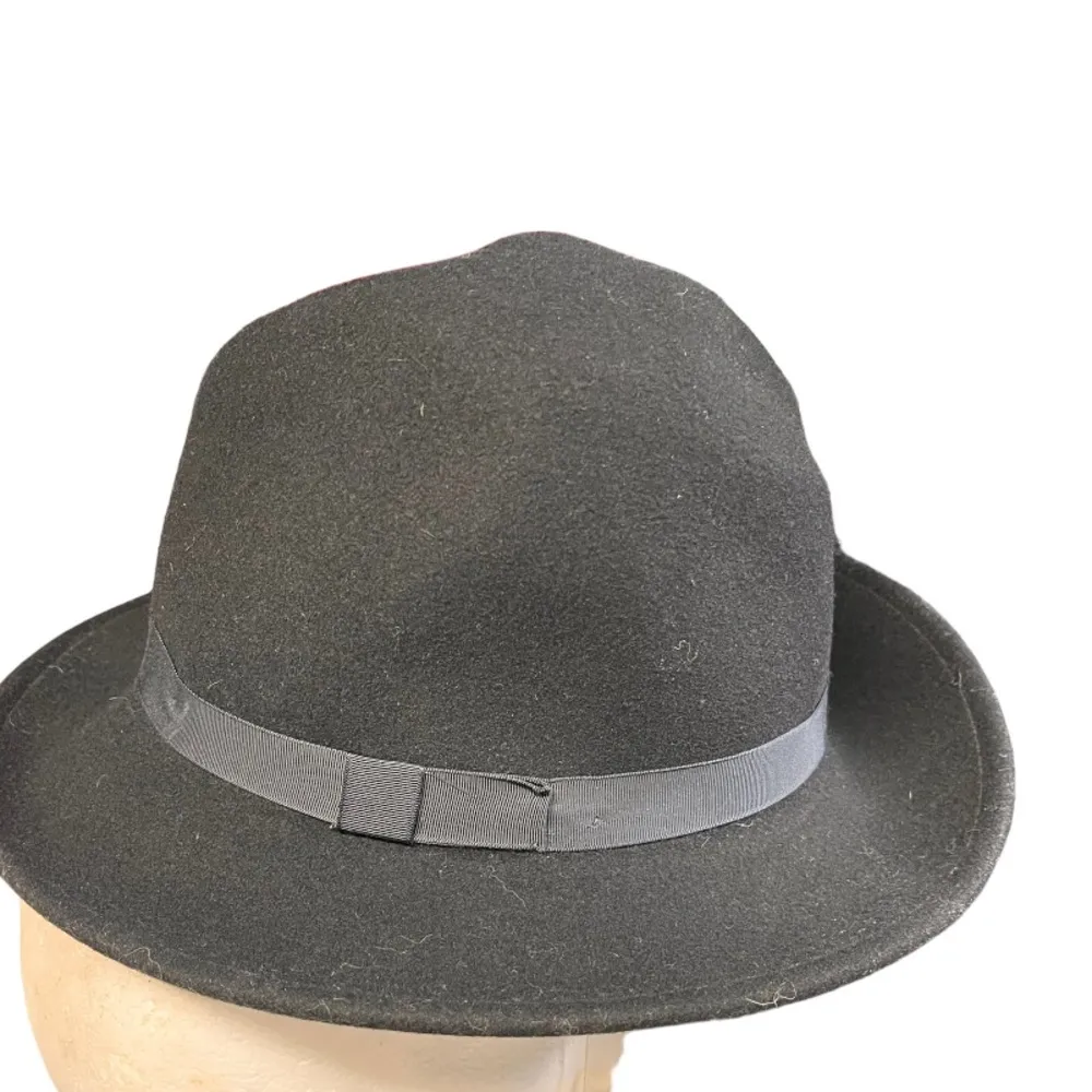 Vintage wool hat Black - Image 2