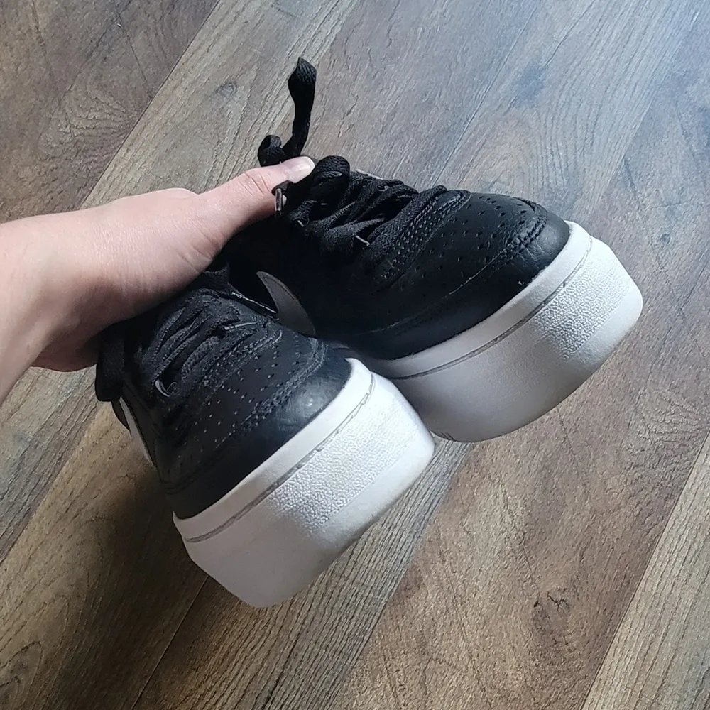 Women's Nike Alta Court Vision Platform Sneakers - Image 7