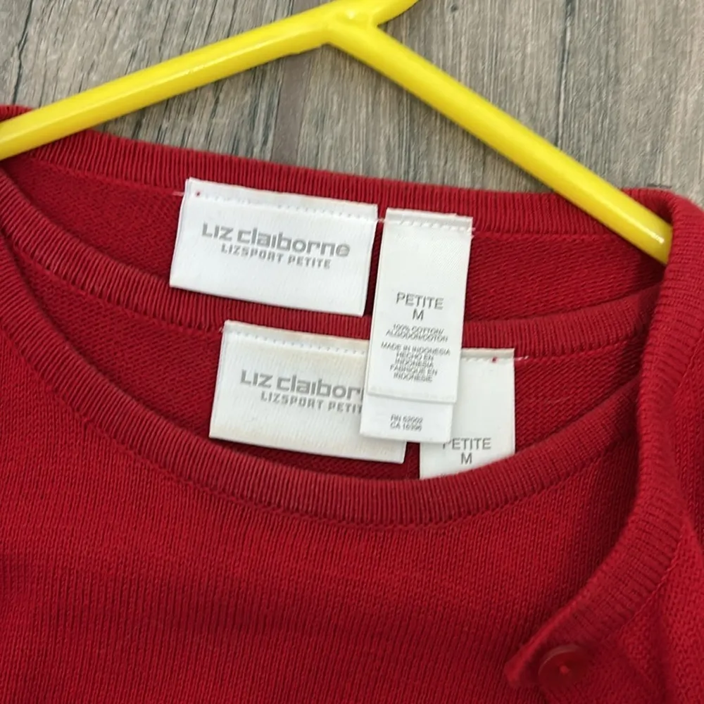 Liz Claiborne tank and cardigan sweater set - Image 2