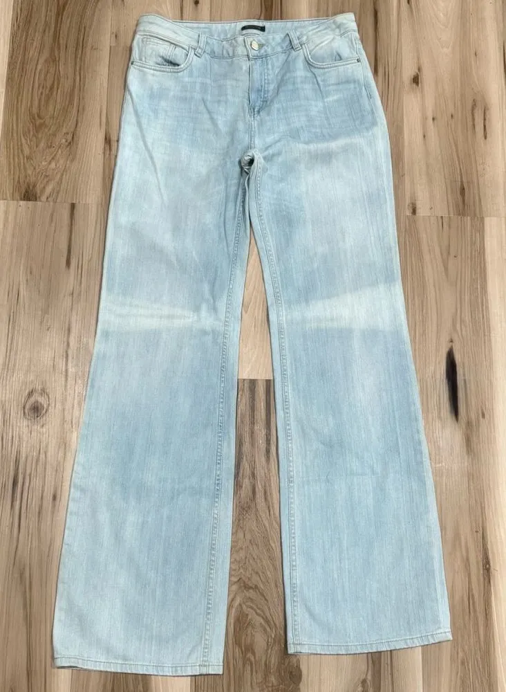 Massimo Dutti Wide Leg High Waist Jeans Women’s 8 - Image 1