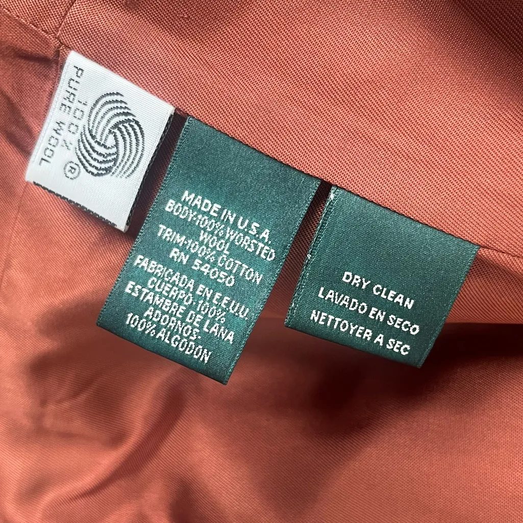 Lauren Ralph Lauren wool equestrian blazer made in the USA 12 - Image 11