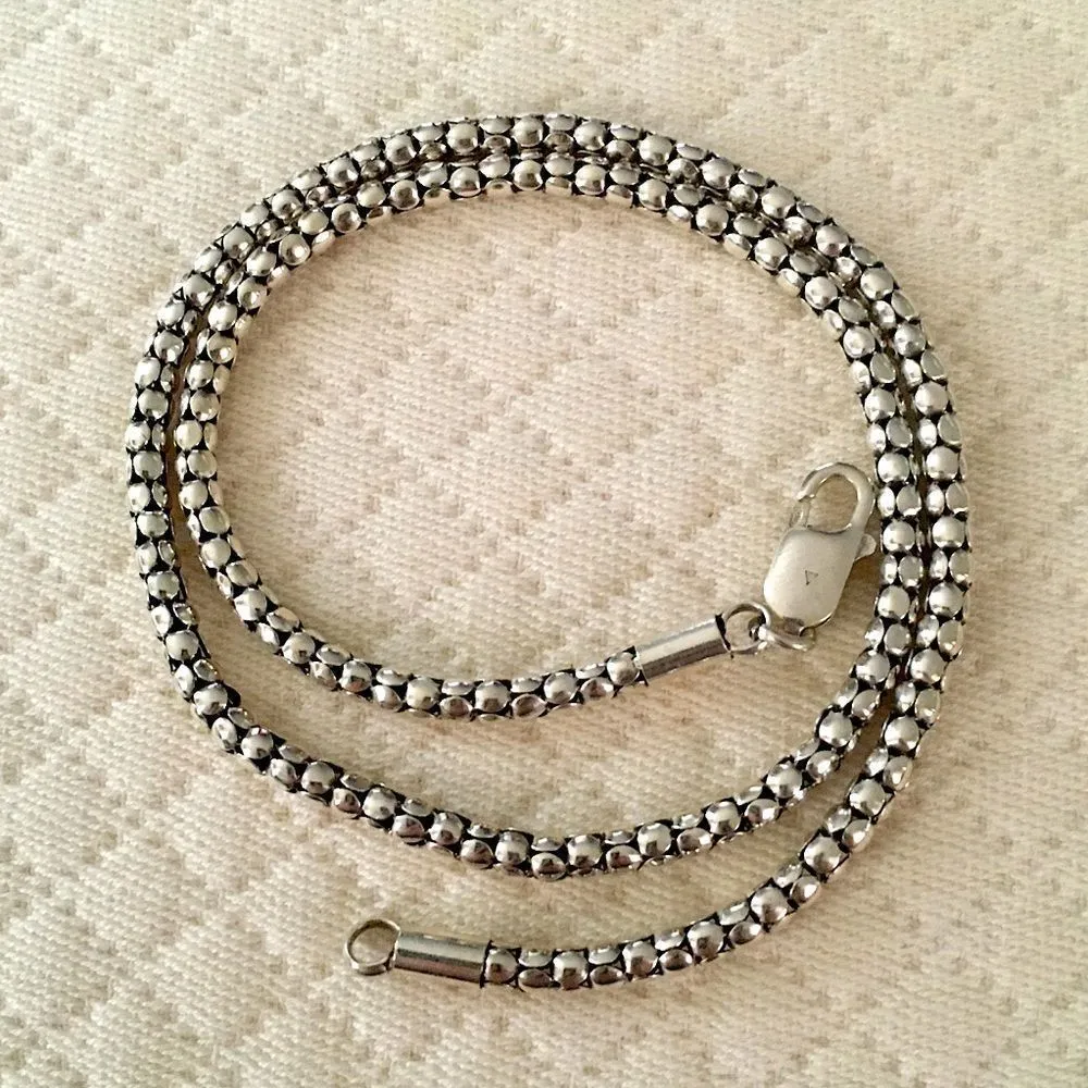 SILPADA Intertwined Circle Oxidized Sterling Silver Knot Pendant S1691 - Image 7