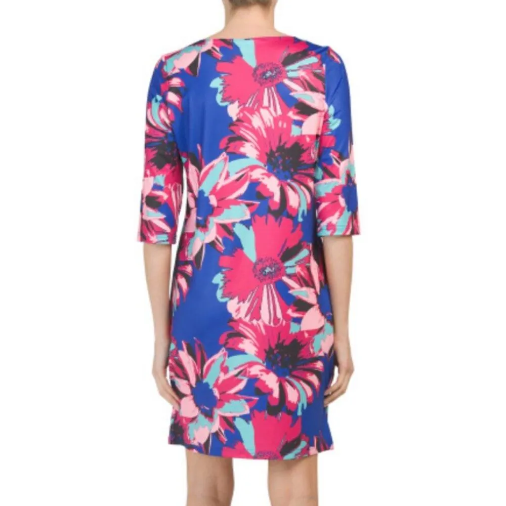 TRACY NEGOSHIAN Emilia Printed Shift Dress xxs - Image 2