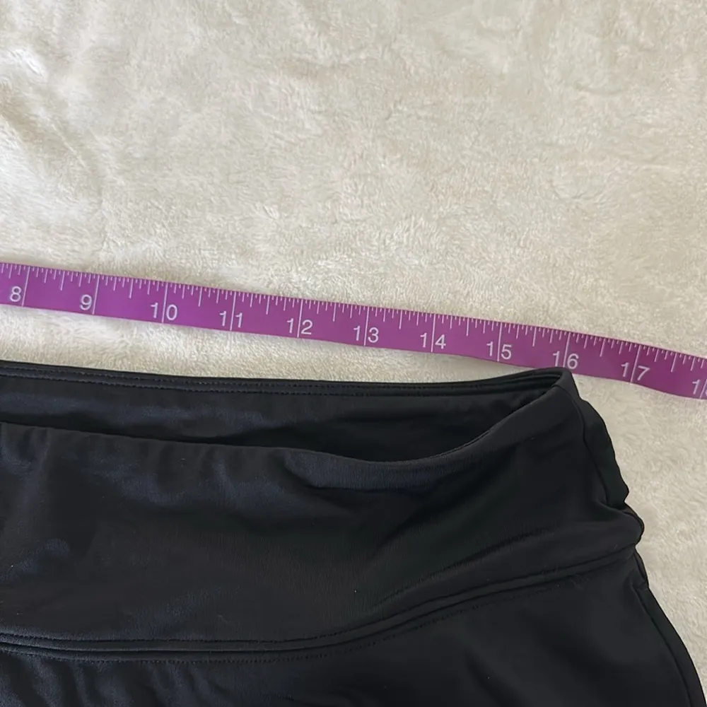 Lands' End Black Swim Skirt Tiered - Image 4