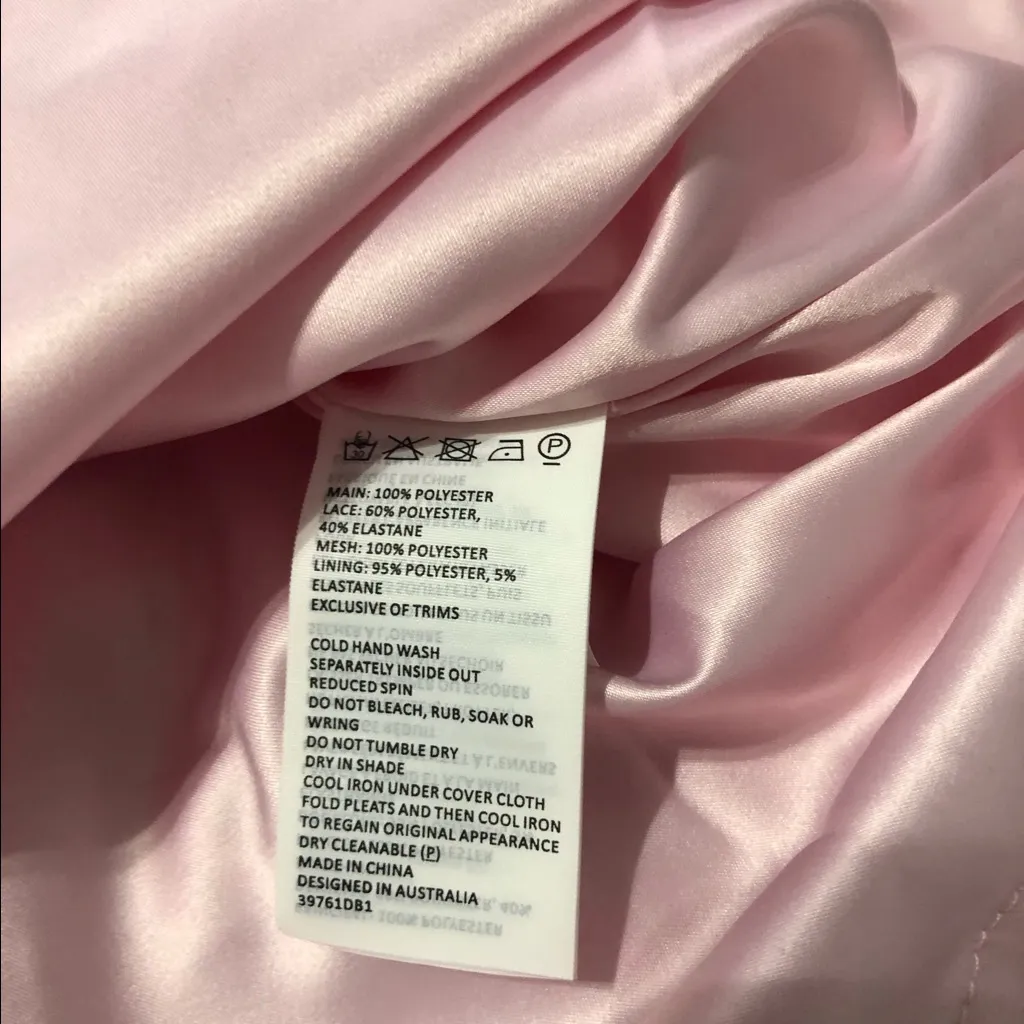 Bardot Francesca Dress in Pink Lady Size Medium - Image 10