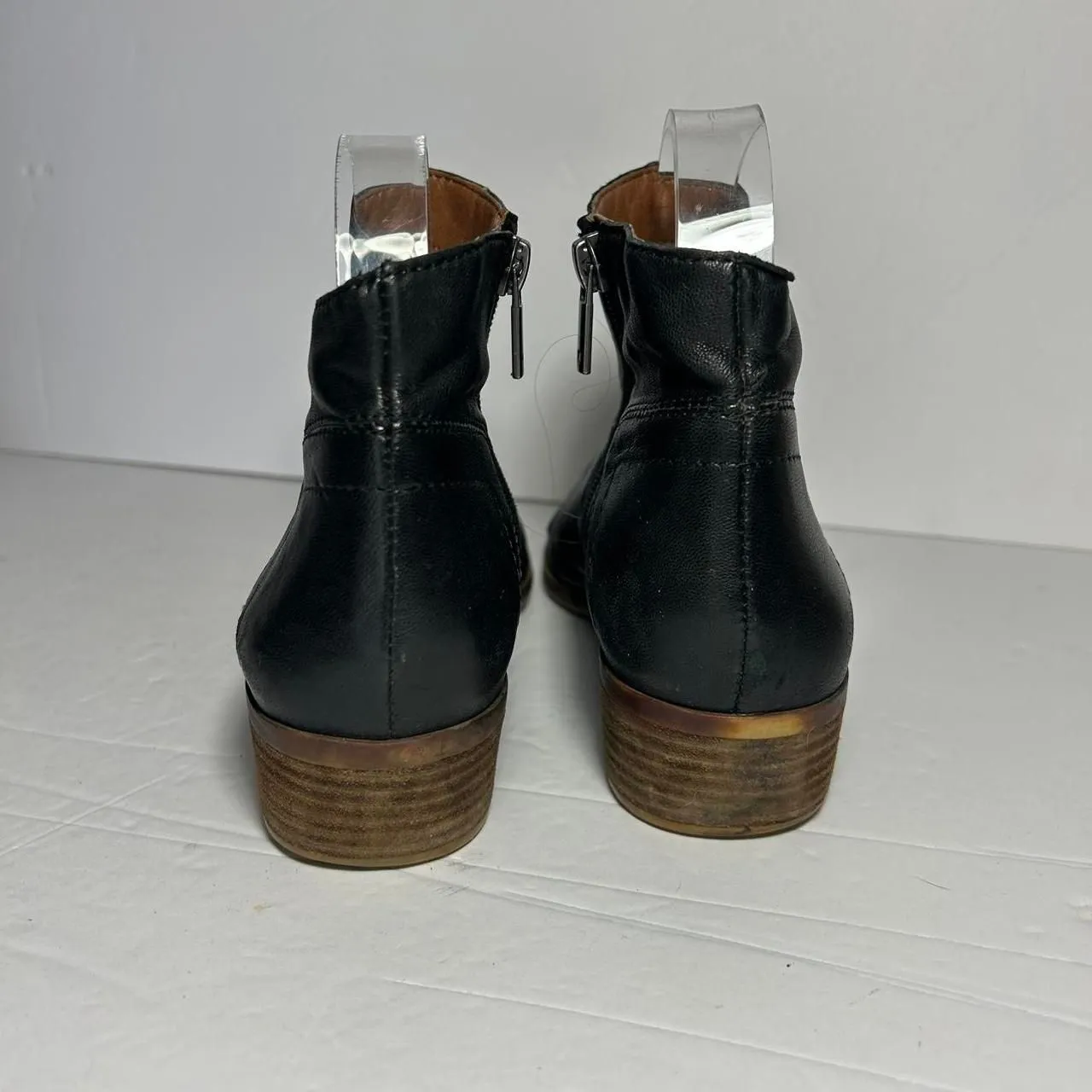 Lucky Brand Black leather ankle boots 8.5 - Image 7