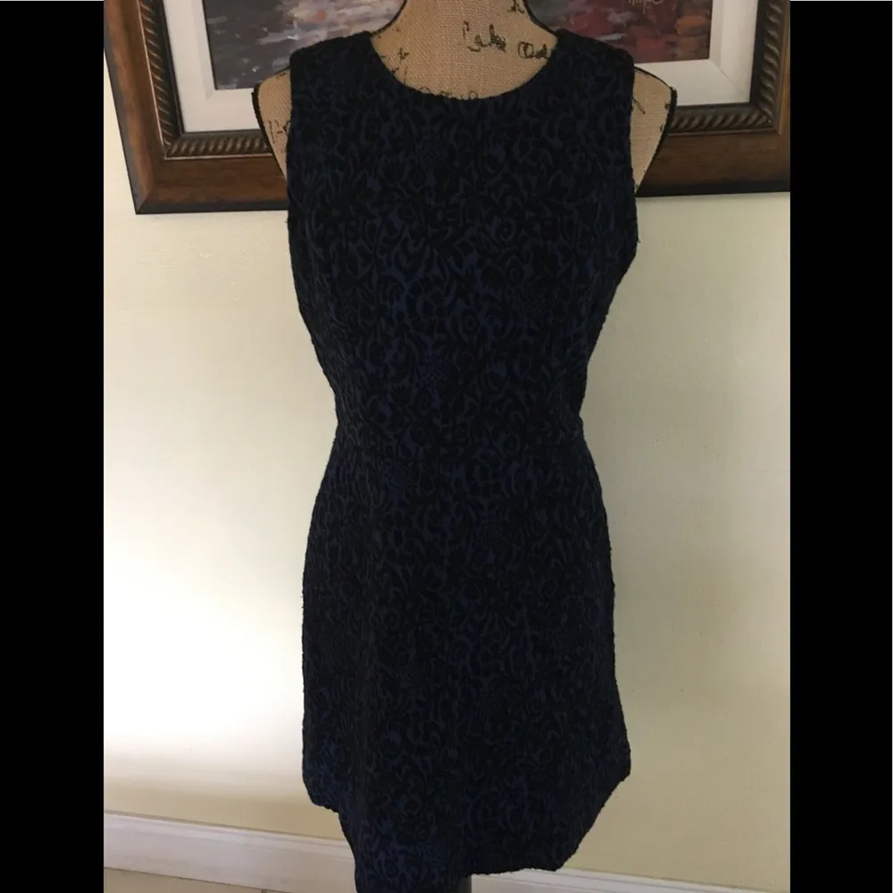 Zara Navy and Black dress - Image 5