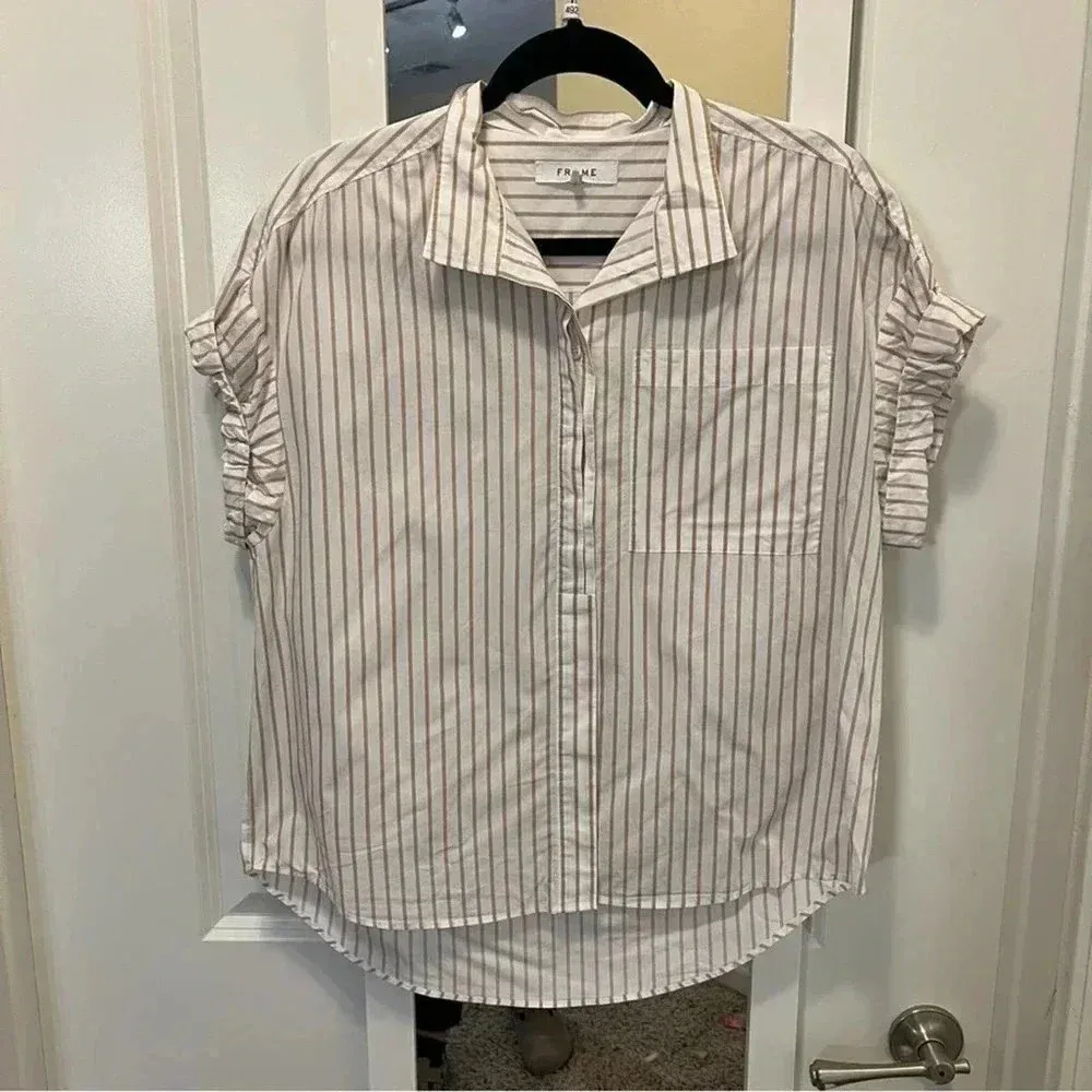 frame denim FRAME Sheila Pocket blouse - Image 2