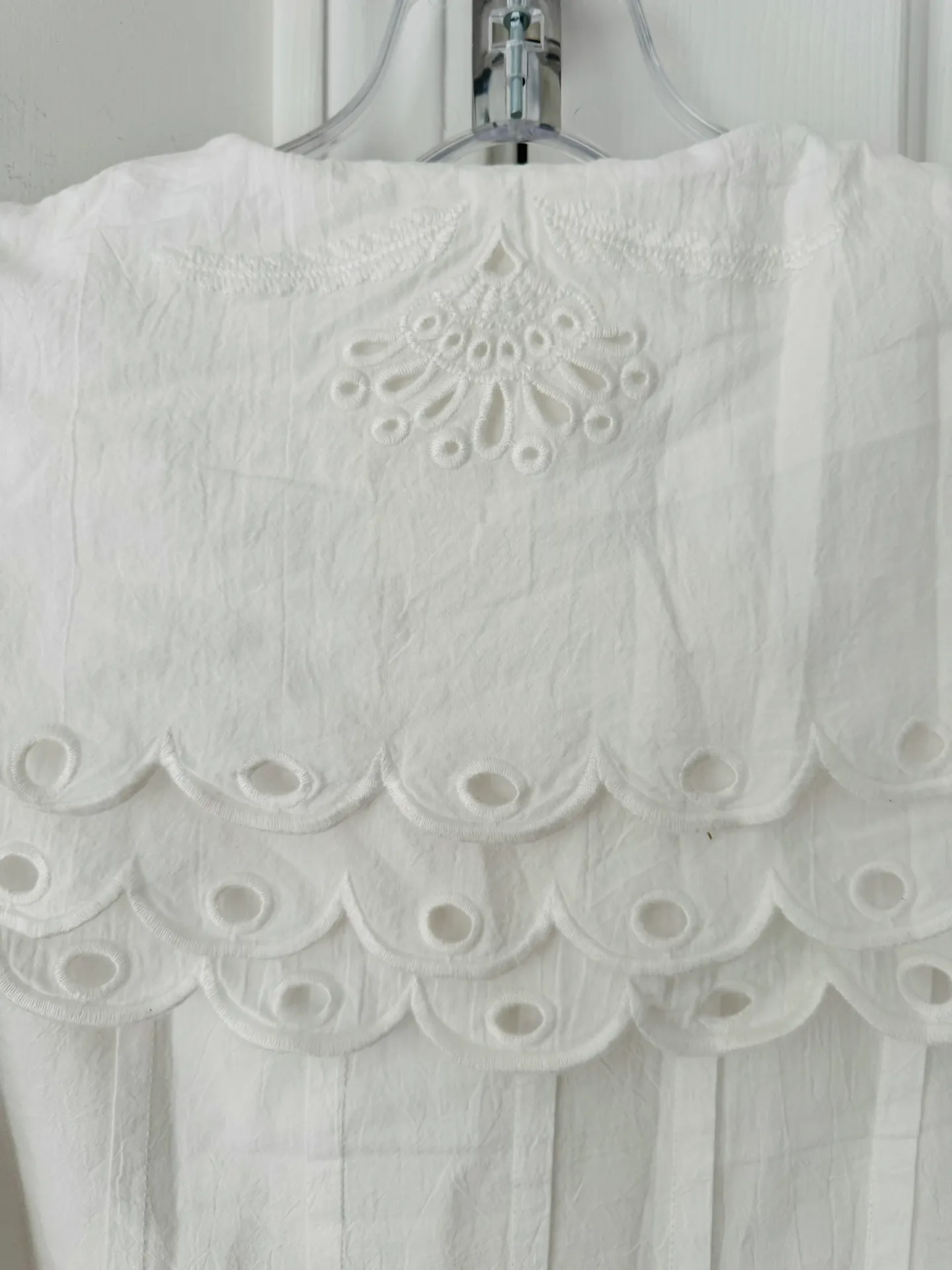 Long Sleeve Embellished Collared Dress - Image 10