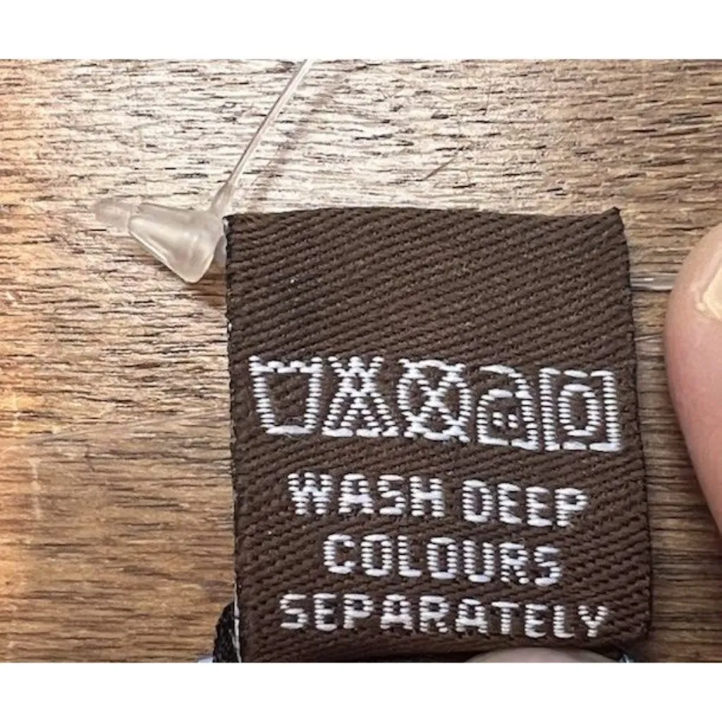 Raj Anthropologie 100% Cotton Scarf Blue Whimsy Floral Design Made In India NWT - Image 6