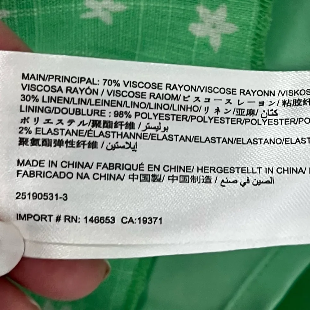 Finders Keepers Green Wildflower Off the shoulder mini dress - Image 7