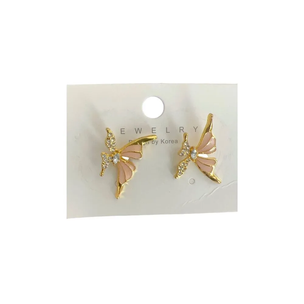 Fashion jewelry Stud Earrings Gold - Image 7