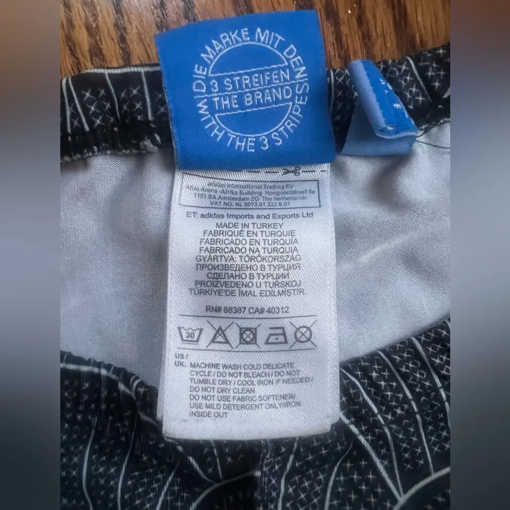 Adidas Trefoil Shell Printed Leggings Women’s Size Large - Image 8