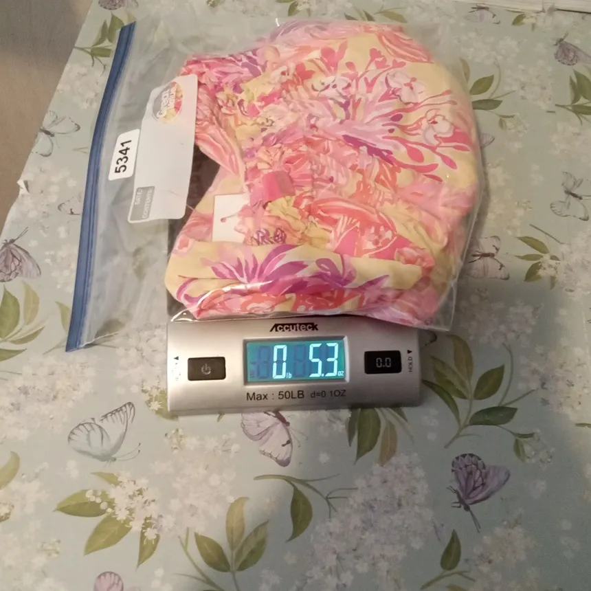 Lilly Pulitzer Neive Long Sleeve Off Tge Shoulder Top Vibrant Floral Vacation M - Image 10