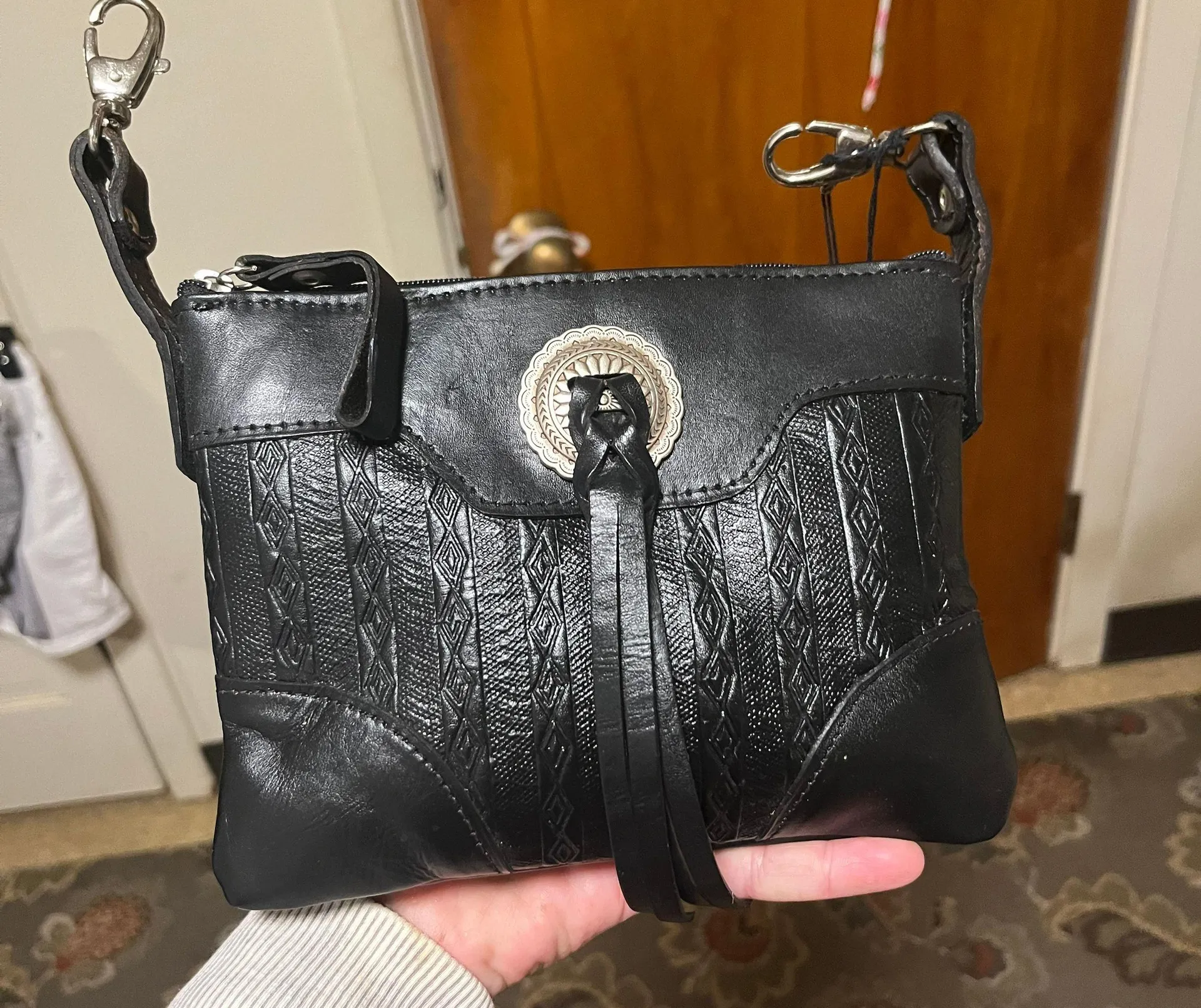 Handmade Leather Purse - Image 3