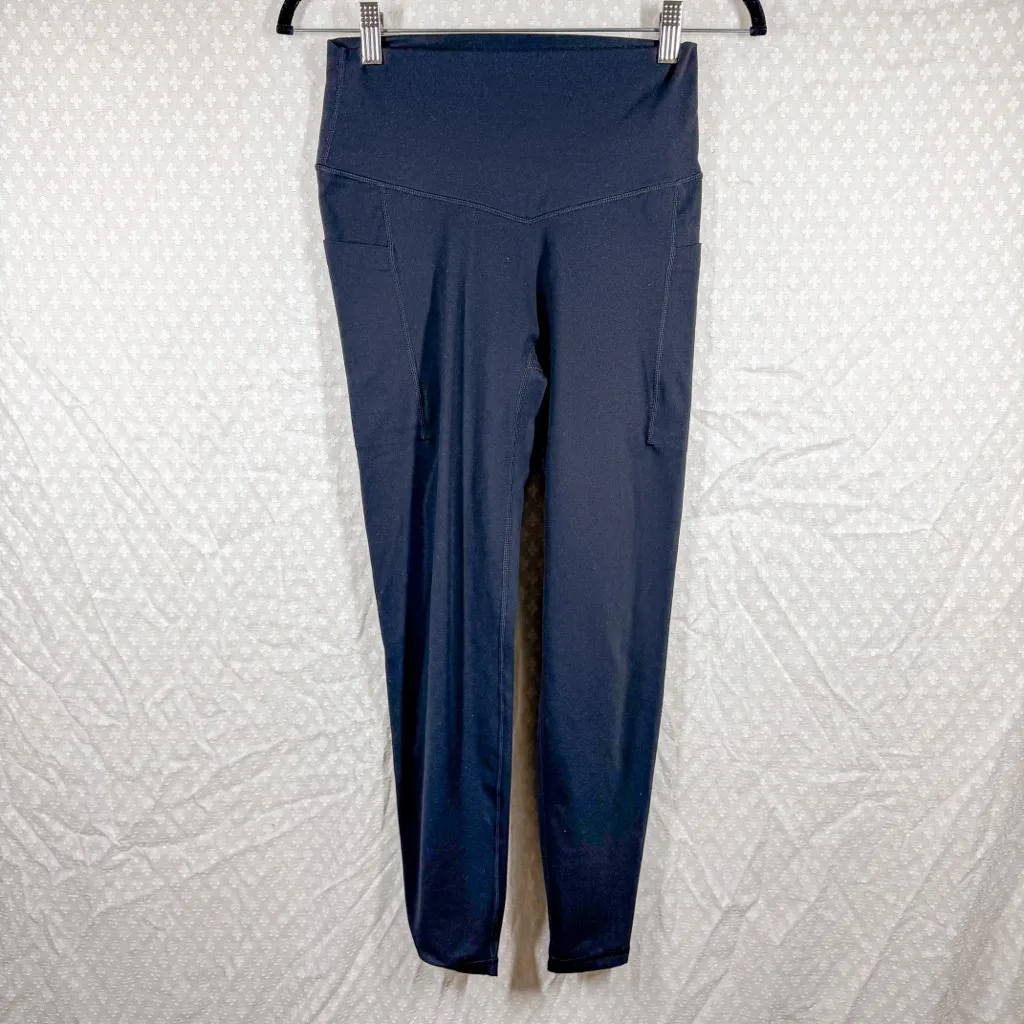 Popflex Black High Rise Magical Pocket Leggings Size M - Image 2