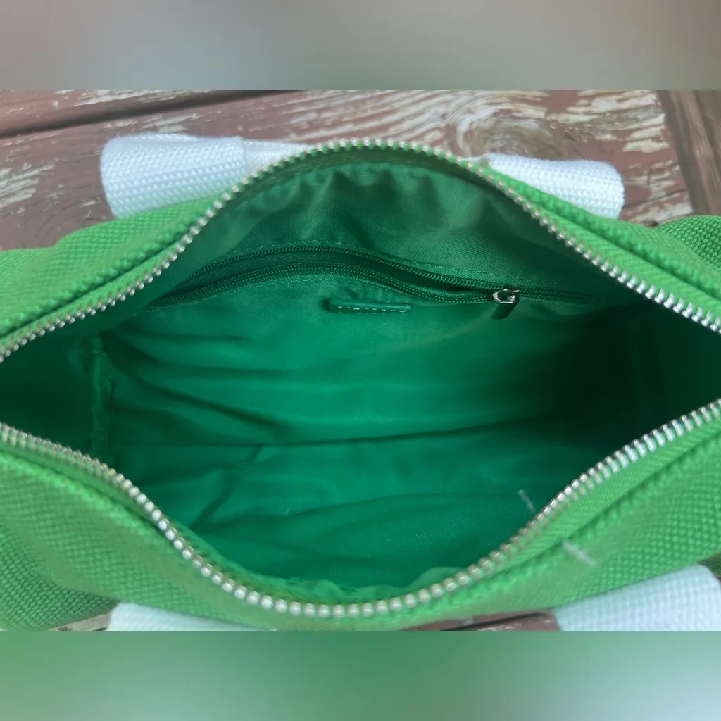 Urban Outfitters BDG Kelly Green 100% Cotton Mini Barrel Crossbody Bag W/Strap - Image 12